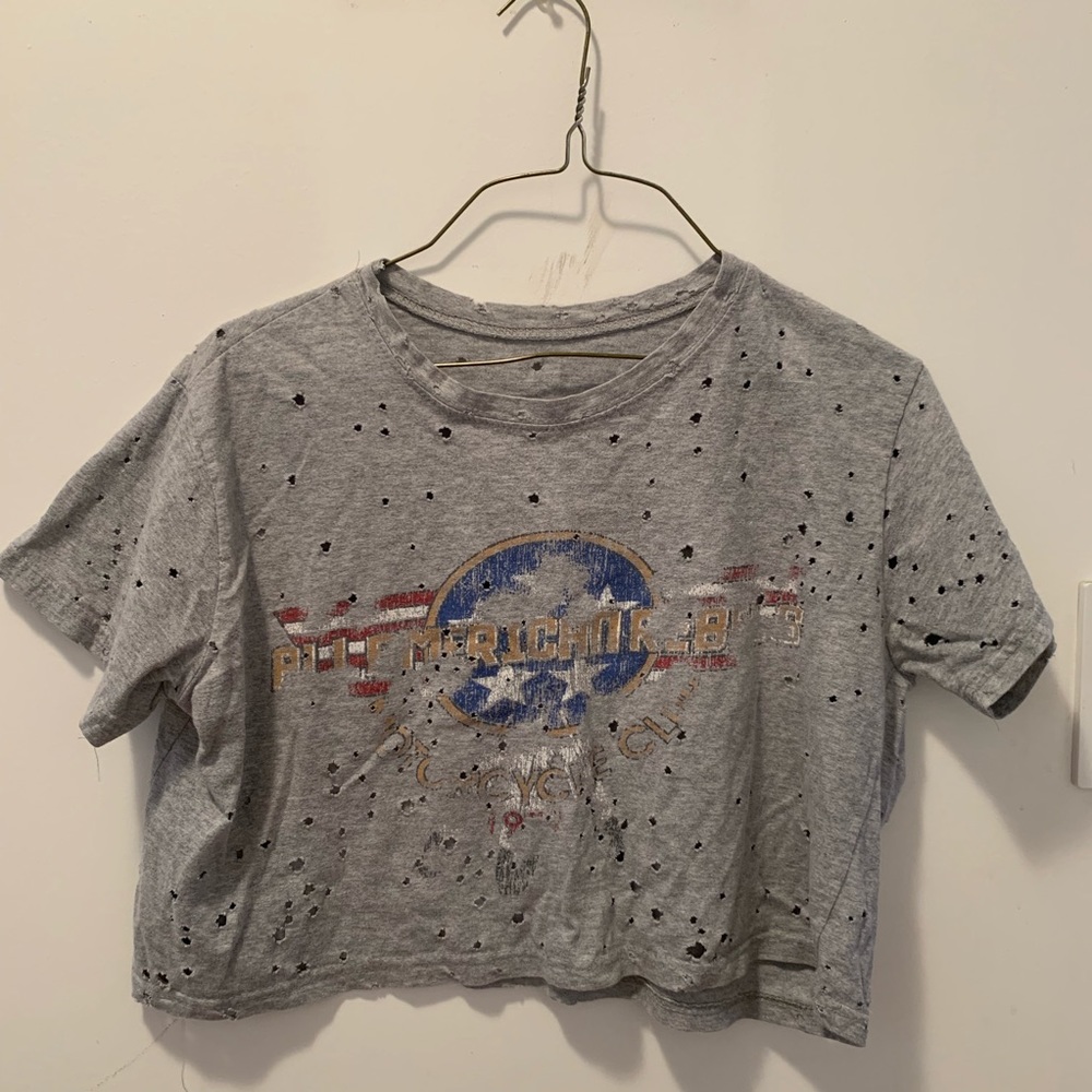 ❗️SALE❗️ Hole crop top